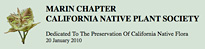 Marin Chapter - California Native Plant Society